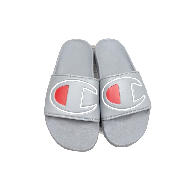 NWOT Champions Wmn 6 IPO Gray Slide Slip On Sandal - Picture 5 of 7